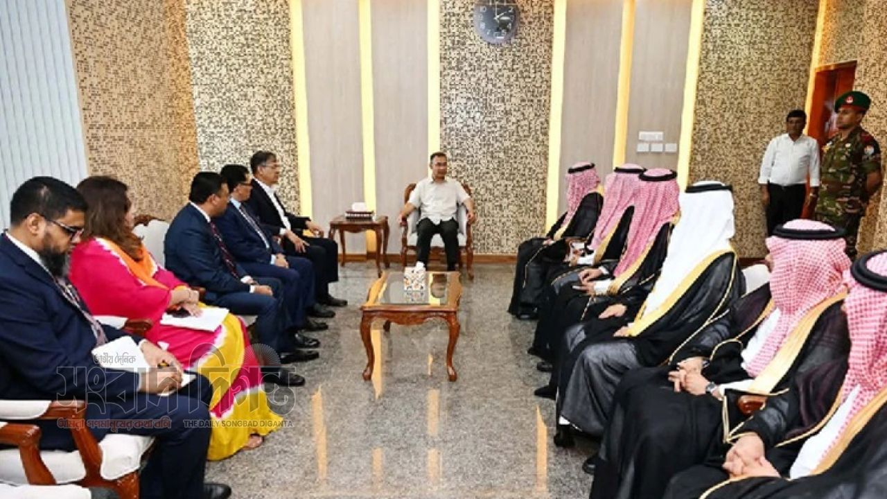 প্রধানমন্ত্রীর সঙ্গে সৌদি উপ-পররাষ্ট্রমন্ত্রীর বৈঠক, সৌরবিদ্যুৎ ও এআই খাতে বিনিয়োগের 