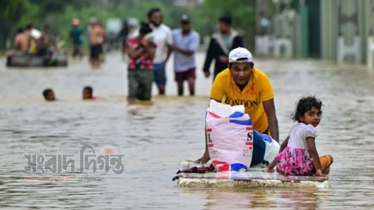 শ্রীলঙ্কায় টানা বর্ষণে ভয়াবহ বিপর্যয়: ভূমিধস ও আকস্মিক বন্যায় নিহত ৭, বন্ধ সব স্কুল 