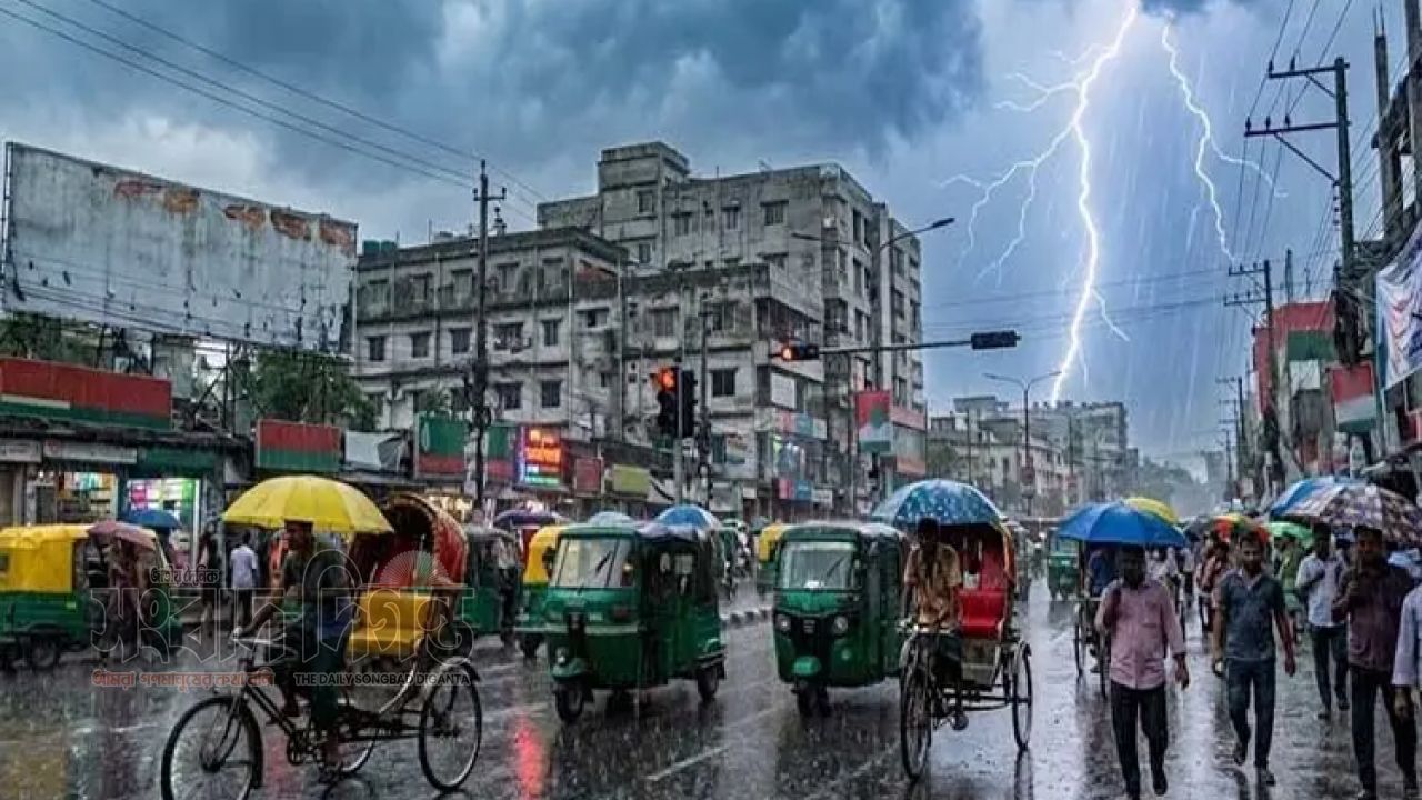 মেঘলা আকাশ, দুপুরের মধ্যে বৃষ্টি হতে পারে ঢাকায় 