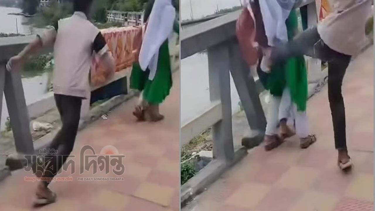 সোনারগাঁয়ে স্কুলছাত্রীকে লাথি মারার ভিডিও ভাইরাল: বিচার চেয়ে টিসি পেল ভুক্তভোগী 