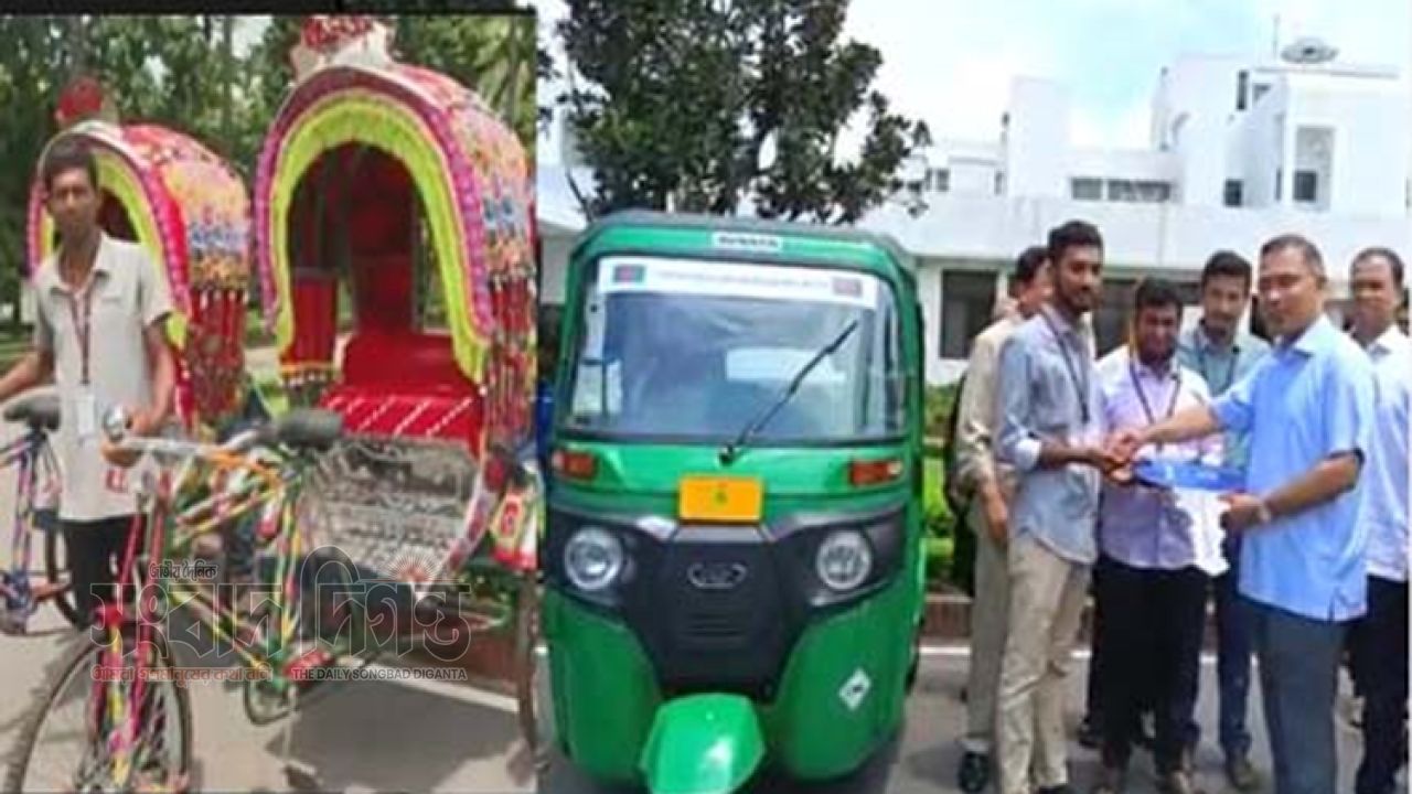 জুলাই গণঅভ্যুত্থানের দুই যোদ্ধাকে অটোরিকশা ও রিকশা উপহার দিলেন প্রধানমন্ত্রী
