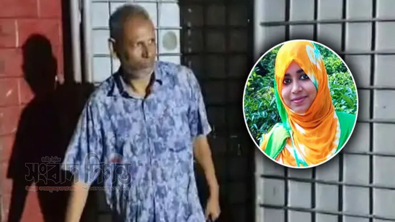 তনু হত্যা মামলায় জামিন স্থগিতের পর গ্রেপ্তার হাফিজুর, কারাগারে প্রেরণ 