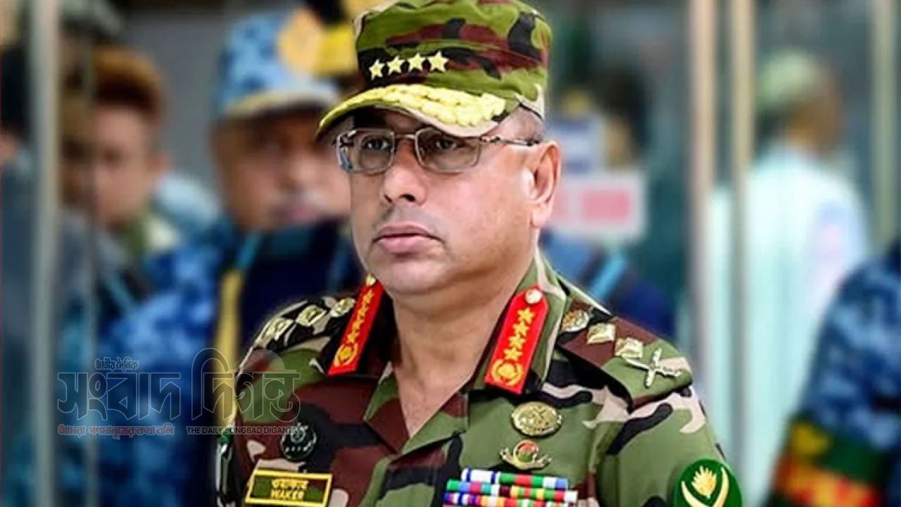 দক্ষিণ সুদান ও আবেই সফরে সেনাপ্রধান ওয়াকার-উজ-জামান 