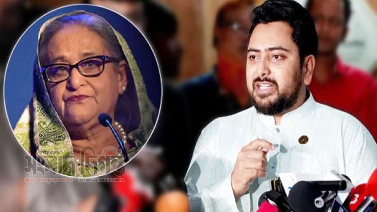 ভারত শেখ হাসিনাকে বাংলাদেশ বিরোধী কর্মকাণ্ডের সুযোগ দিচ্ছে: নাহিদ ইসলাম