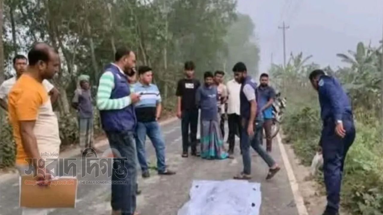 ঈশ্বরগঞ্জে সড়কে পড়ে ছিল নারীর মরদেহ, পরিচয় শনাক্তে পুলিশের চেষ্টা
