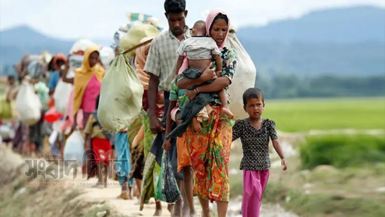 রোহিঙ্গাদের ‘বাঙালি’ দাবি মিয়ানমারের, নিরাপত্তা স্থিতিশীল হলে ফেরত নেওয়ার ঘোষণা