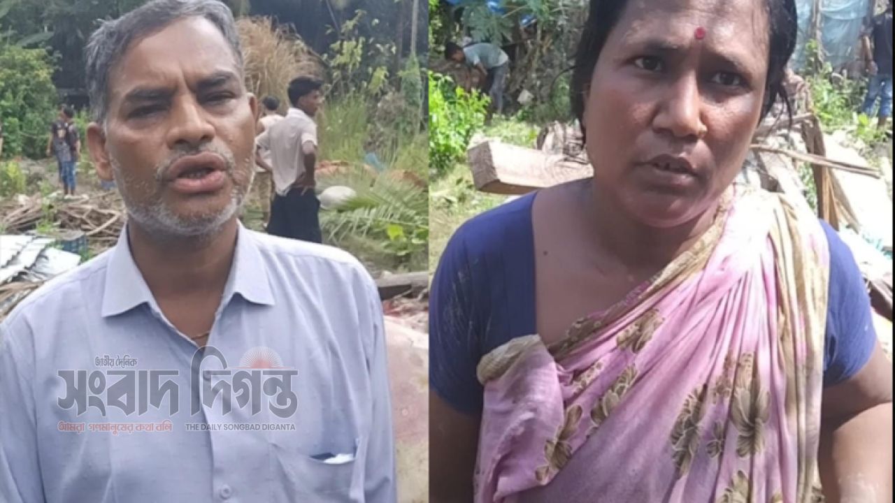 লক্ষ্মীপুরে জমি নিয়ে বিরোধ, শালিসির রায় না মেনে সীমানা নির্মাণে বাঁধা দেয়ার চেষ্টা