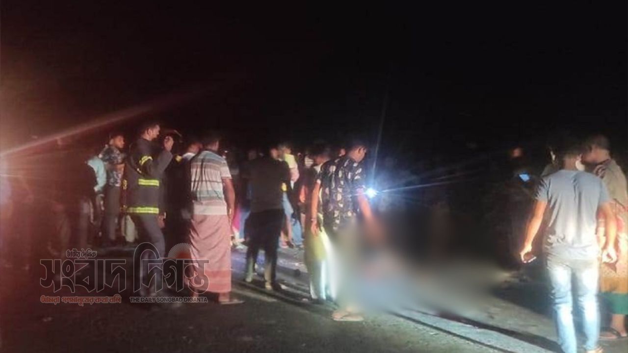 শেরপুরে মহাসড়ক পার হতে গিয়ে ট্রাকের চাপায় যুবক নিহত, ছিন্নভিন্ন মরদেহ 