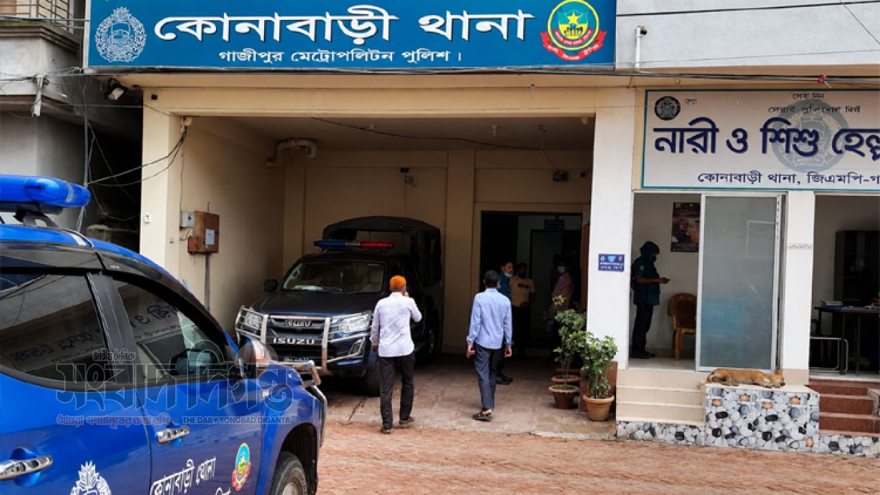 কোনাবাড়ীতে গৃহবধূকে শ্বাসরোধে হত্যার অভিযোগ, স্বামী পলাতক 