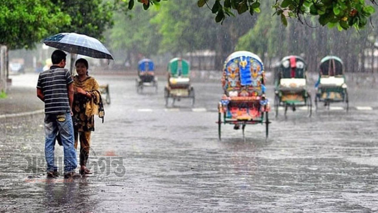 রাত ১টা পর্যন্ত ১৫ অঞ্চলে ঝোড়ো হাওয়াসহ বৃষ্টির শঙ্কা 
