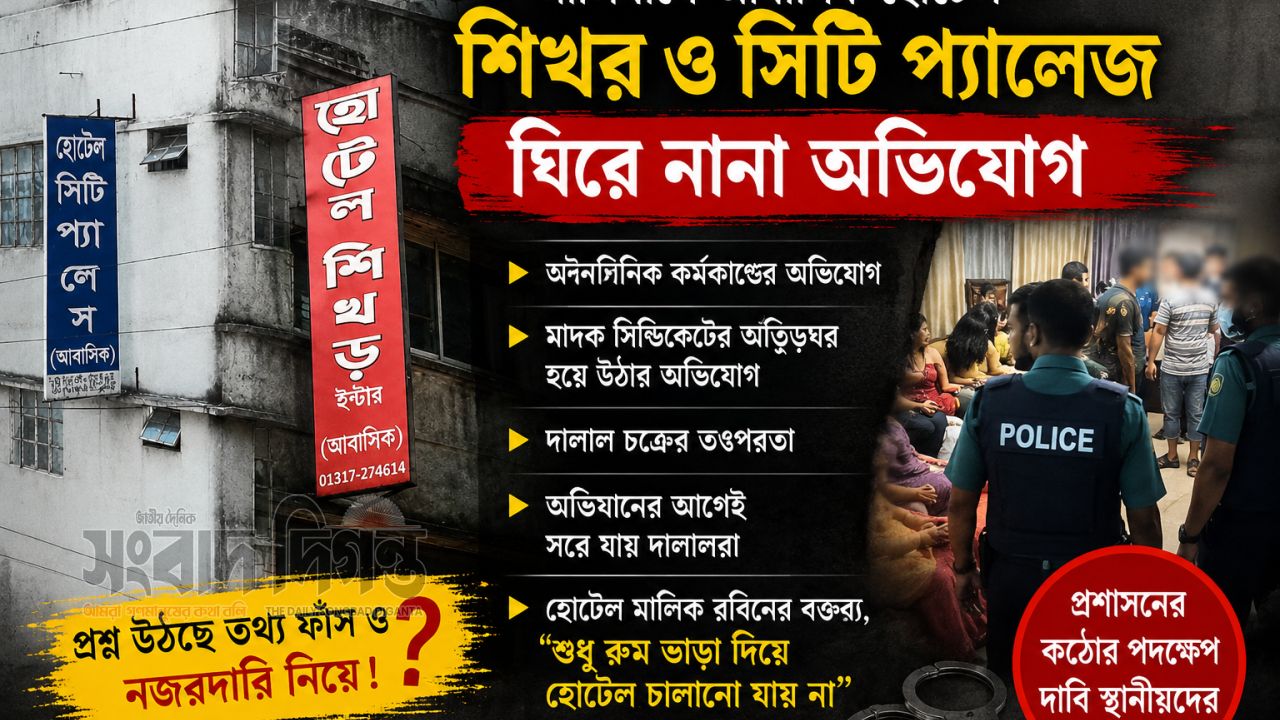 মালিবাগে ‘শিখর’ ও ‘সিটি প্যালেজ’ ঘিরে অভিযোগ