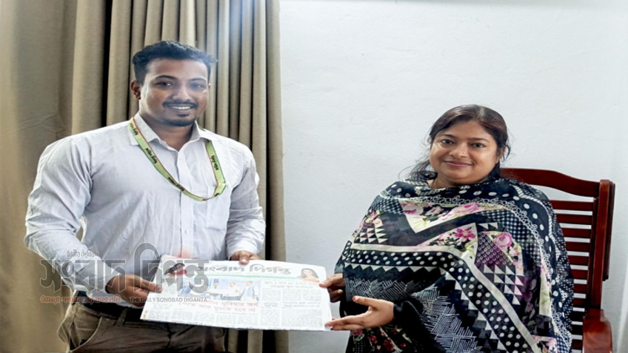 ন্দ্রগঞ্জের নবগঠিত উপজেলা প্রশাসনের সঙ্গে সংবাদ দিগন্ত প্রতিনিধির সৌজন্য সাক্ষাৎ 
