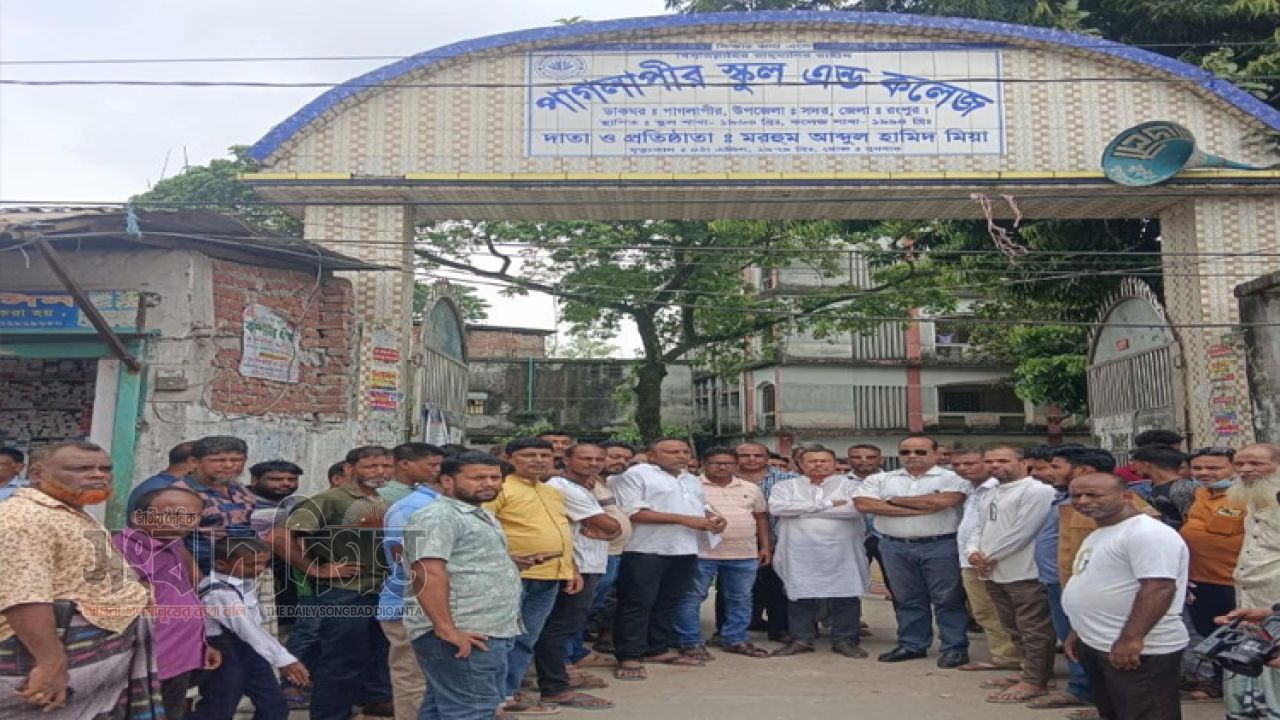 পাগলাপীর স্কুল অ্যান্ড কলেজের এডহক কমিটি গঠনে অনিয়মের অভিযোগ, বাতিলের দাবি