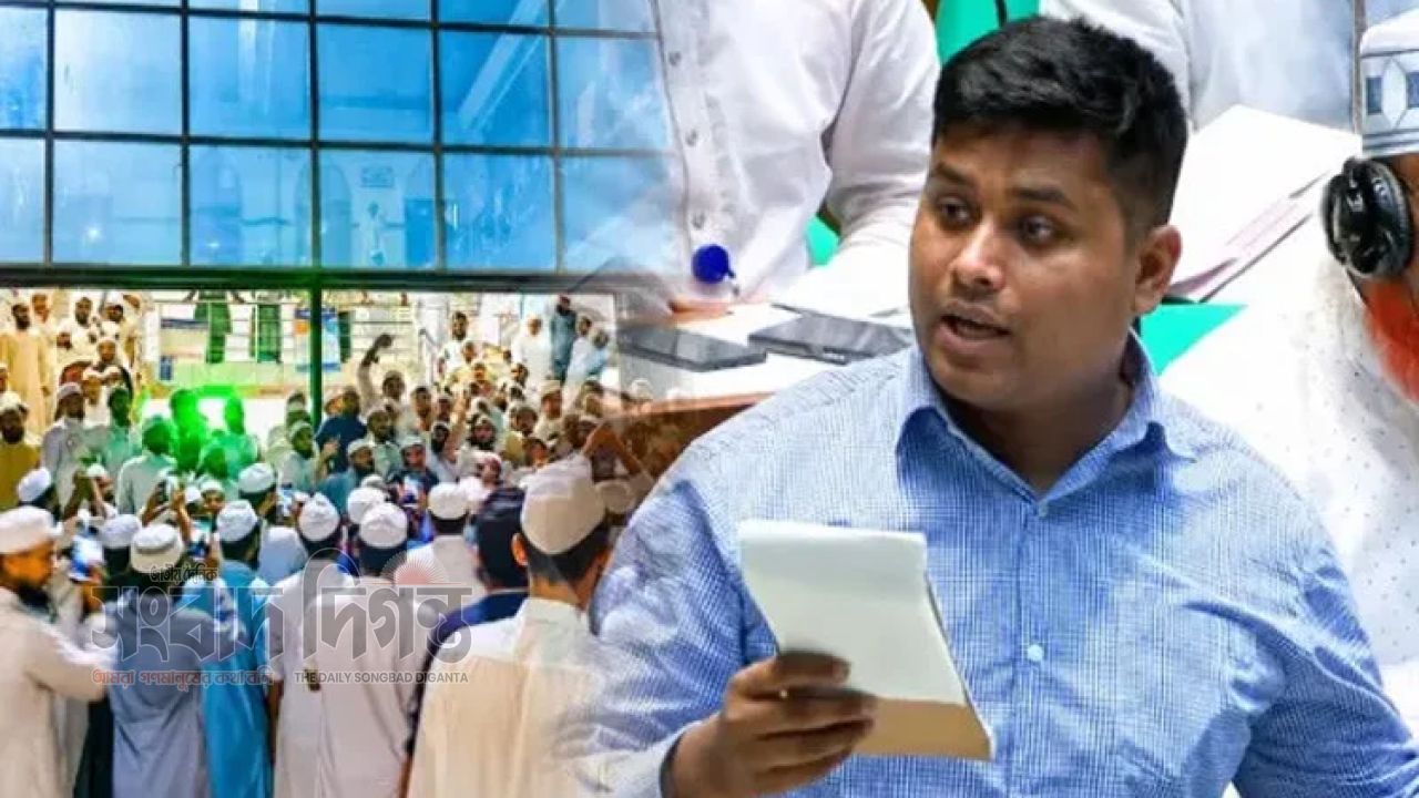 সংসদে হাসনাতের বক্তব্যের প্রতিবাদে ব্রাহ্মণবাড়িয়ায় বিক্ষোভ 