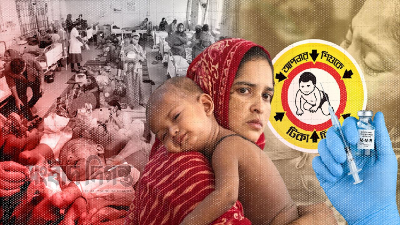 দেশে হামের উপসর্গে বাড়ছে মৃত্যু, ২৪ ঘণ্টায় প্রাণ গেল ৬ জনের 