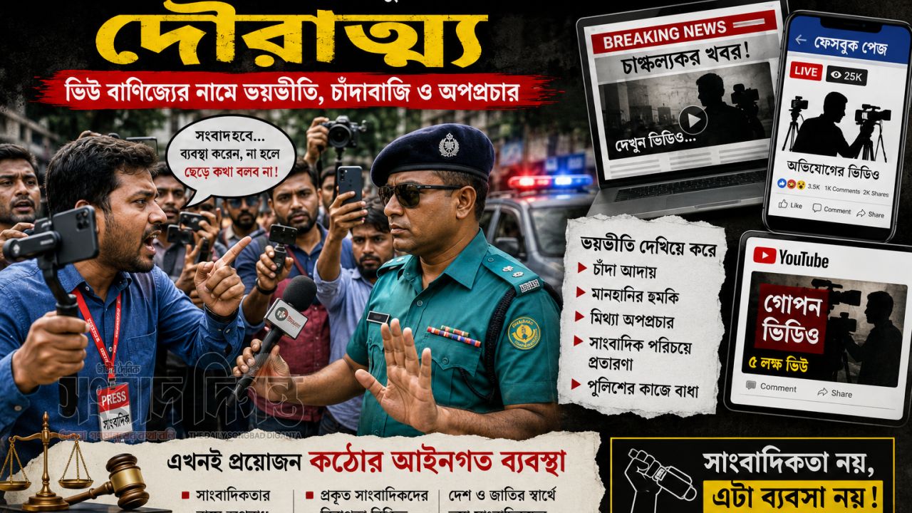 অপসাংবাদিকতার তাণ্ডব: মূলধারা ও রাষ্ট্রীয় নিরাপত্তার বড় সংকট