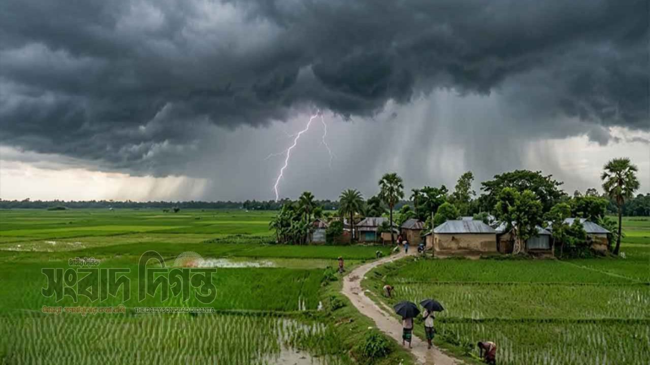 দেশের ৭ অঞ্চলে দমকা হাওয়াসহ বৃষ্টির পূর্বাভাস 