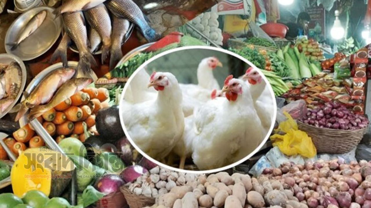 সবজিতে স্বস্তি, তেল-মাছ-মাংসে বাড়তি চাপ
