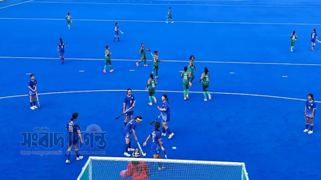 ৭ গোলের ঝড়ে এশিয়া কাপ শুরু বাংলাদেশের