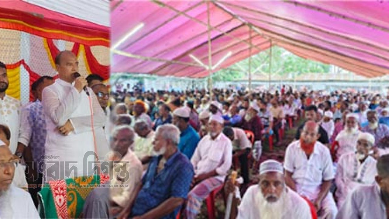 কোটালীপাড়ায় বিএনপি নেতার নির্বাচনী প্রস্তুতিমূলক জনসভা