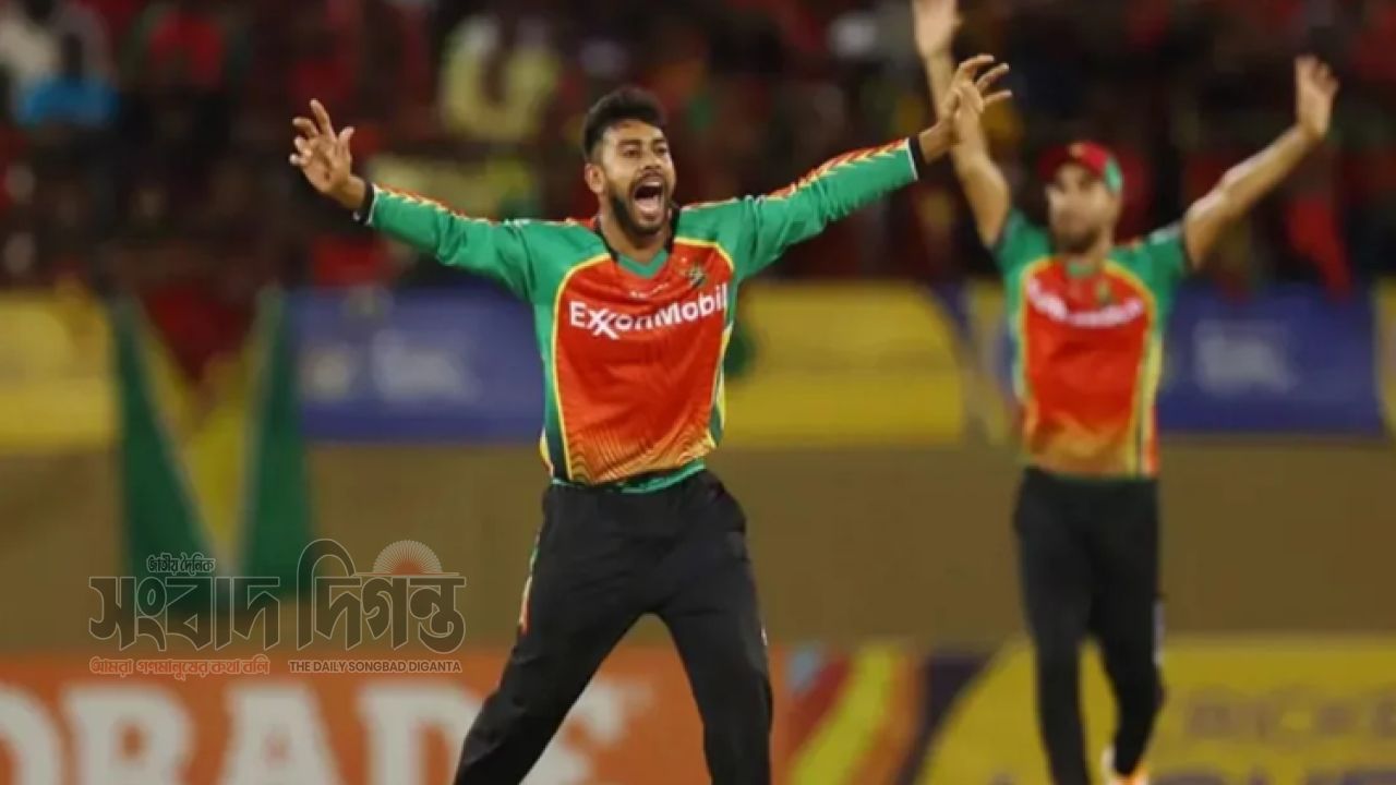 সিপিএলে অভিষেকেই মিরাজের ঝলক, ১৩ রানে ৩ উইকেট