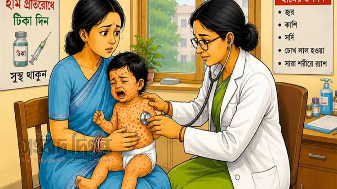 দেশে হাম পরিস্থিতির অবনতি, একদিনে ৭ মৃত্যু 