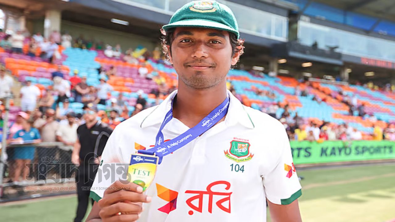 আইসিসির মাসসেরা খেলোয়াড়ের মনোনয়নে হাসান মাহমুদ