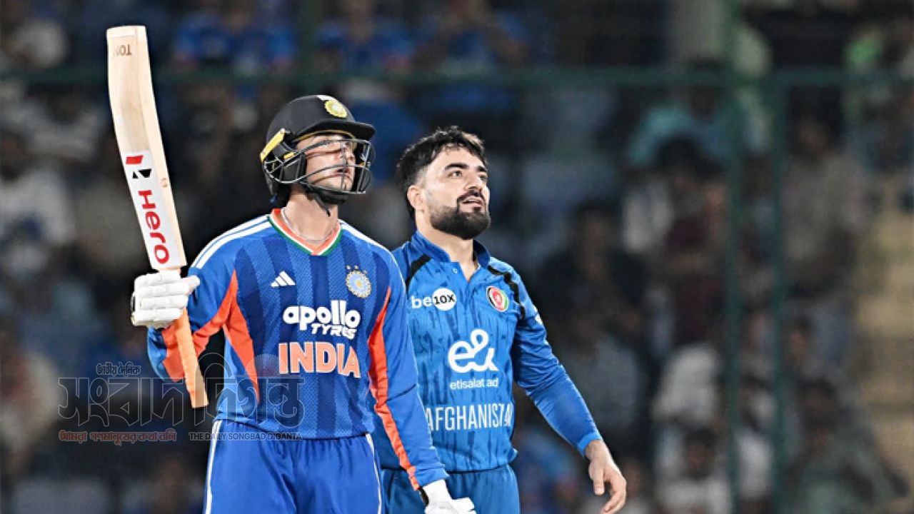 অভিষেকের ঝড়ে আফগানিস্তানকে উড়িয়ে টি-টোয়েন্টি সিরিজে ভারতের দুর্দান্ত শুরু