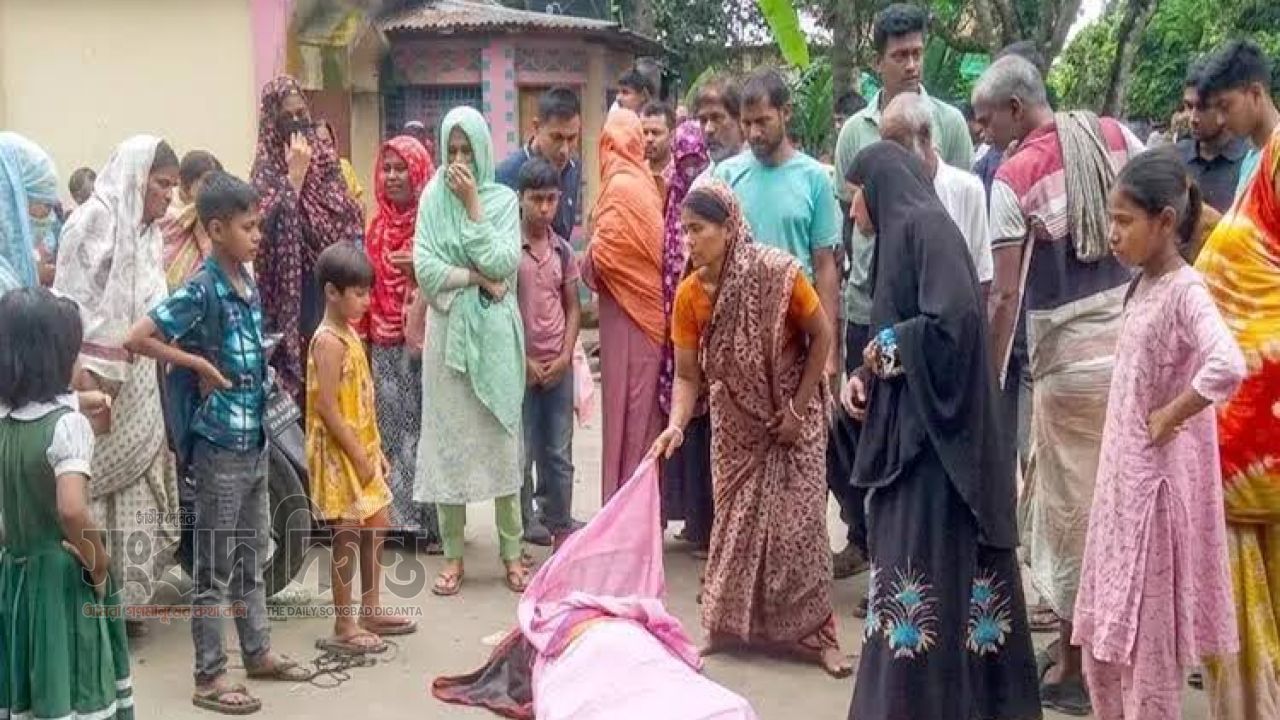 দুই লাখ টাকা যৌতুক চেয়ে স্ত্রীকে হত্যার অভিযোগ স্বামী উধাও 
