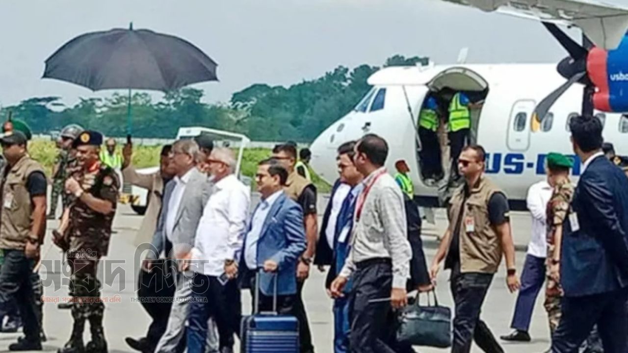 সিলেটে পৌঁছেছেন রাষ্ট্রপতি মির্জা ফখরুল