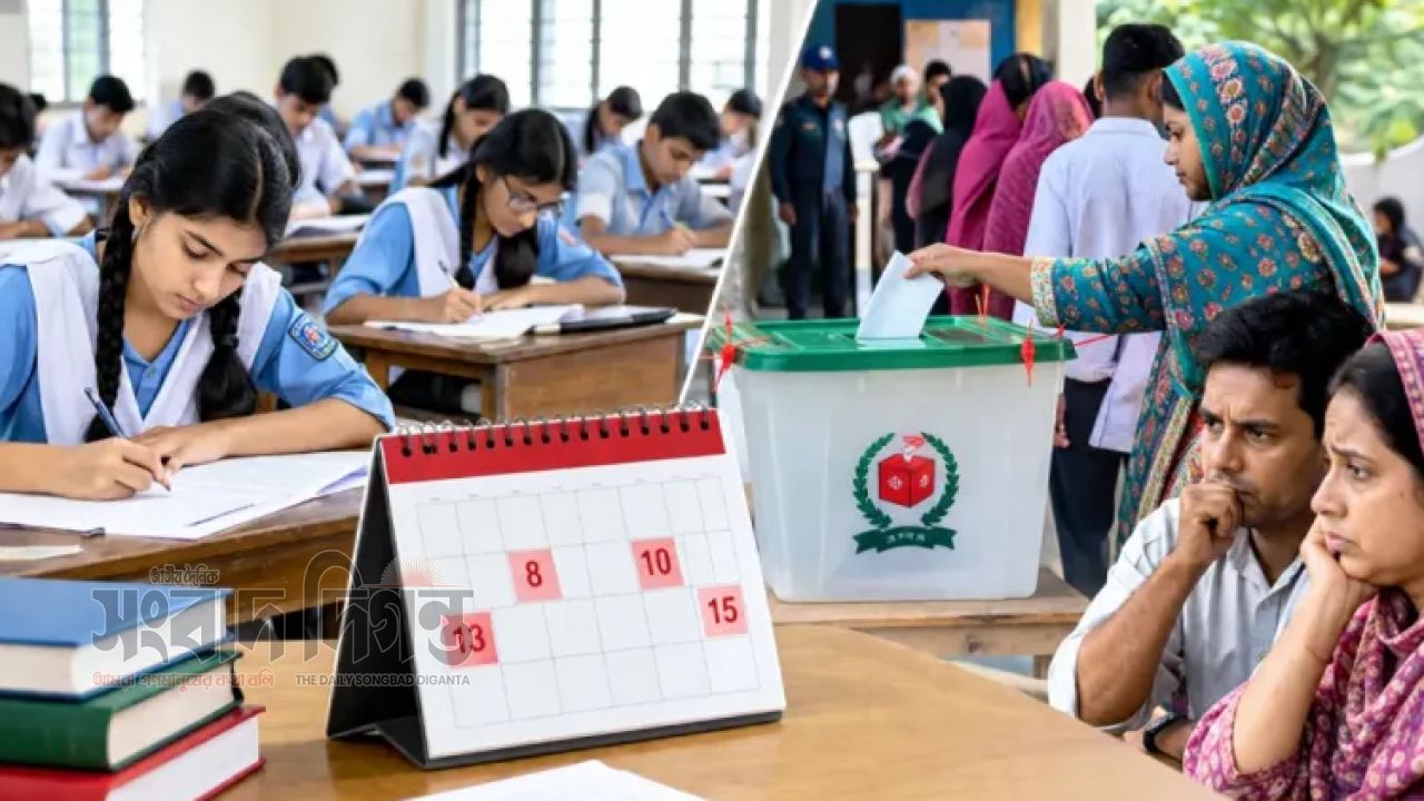 বৃত্তি পরীক্ষার দিনে ইউপি ভোটের সম্ভাব্য তারিখ