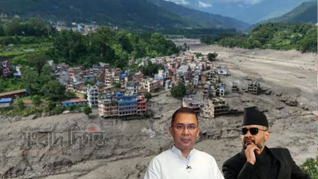 ১০ লাখ ডলার সহায়তার জন্য বাংলাদেশের প্রধানমন্ত্রীকে ধন্যবাদ নেপালের প্রধানমন্ত্রীর 