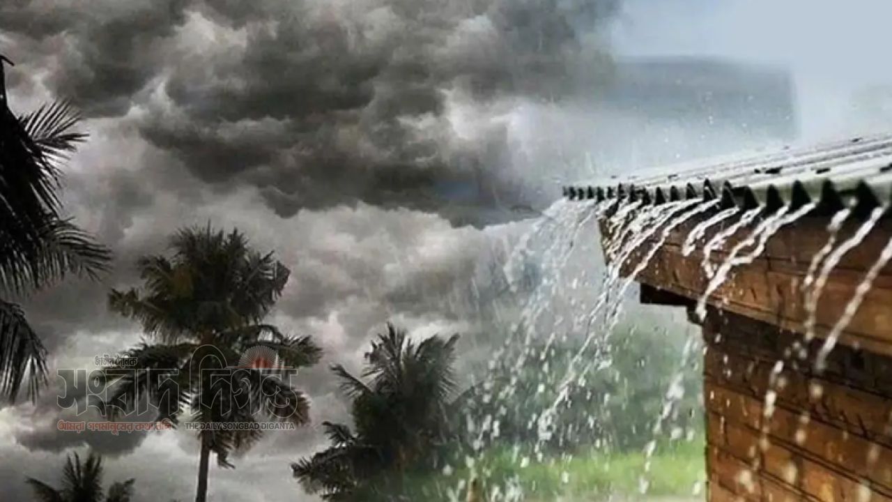 রাত ১টার মধ্যে আট অঞ্চলে ঝড়ের আভাস