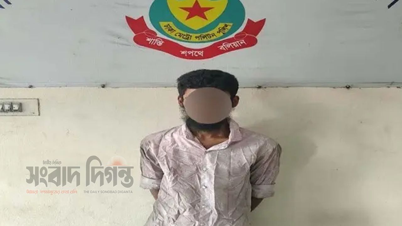চলন্ত বাস থেকে ভ্যানিটি ব্যাগ ছিনতাই, যুবক গ্রেফতার