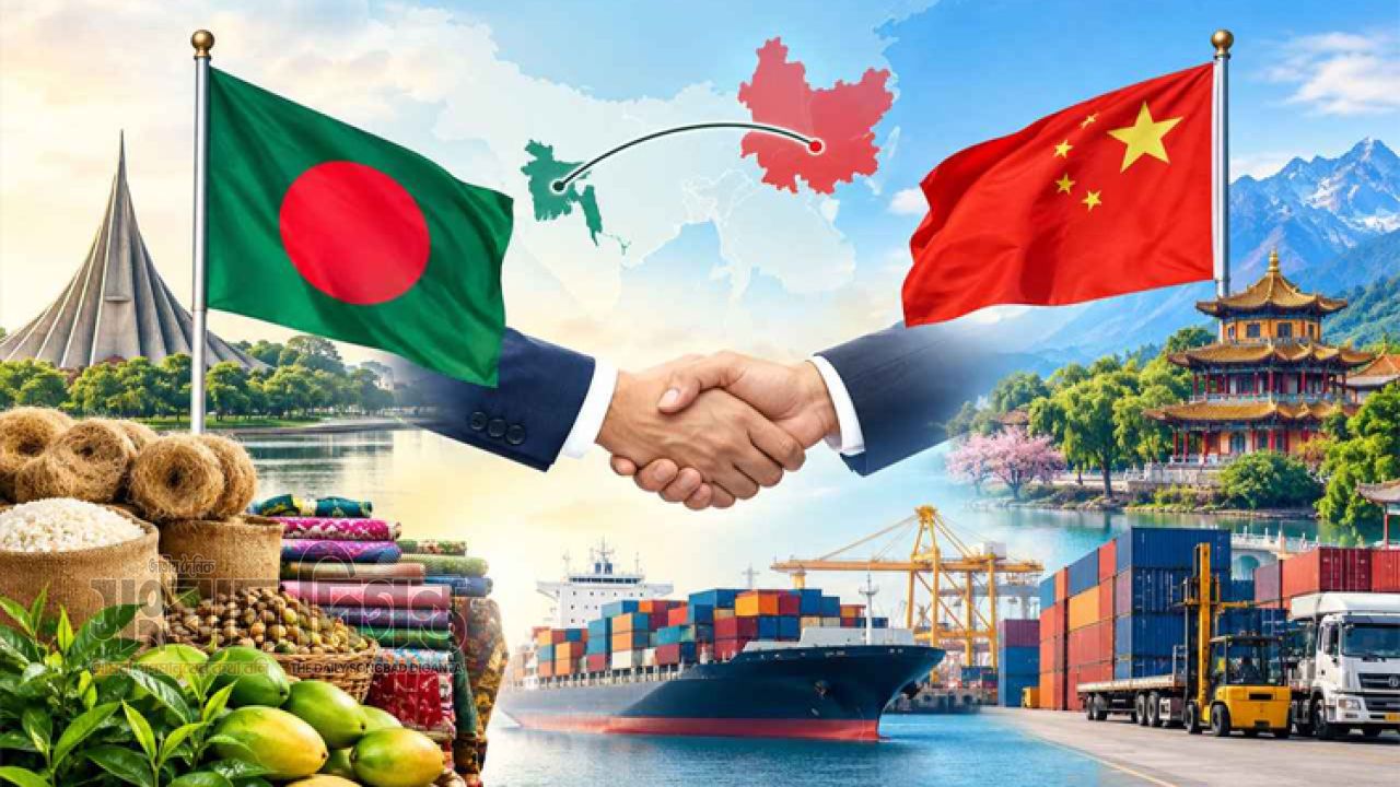 ছয় মাসে বাংলাদেশ-চীন বাণিজ্য বাড়ল ১০.৬ শতাংশ