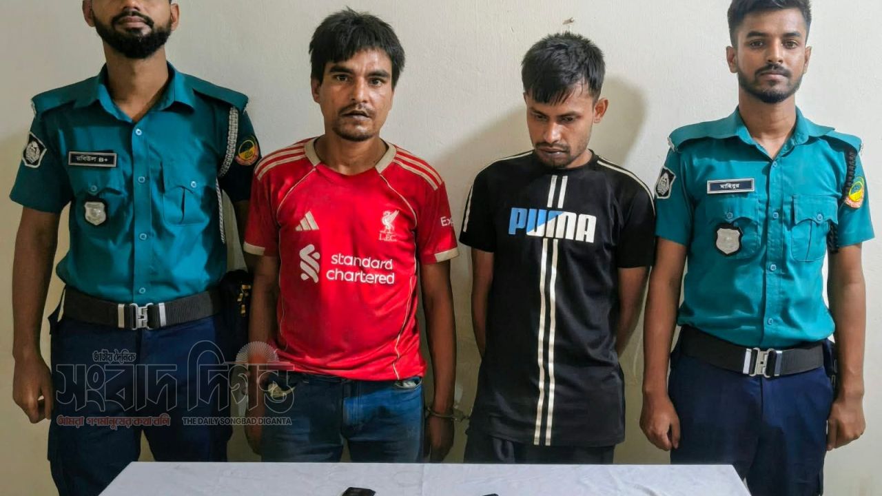 টঙ্গীতে ১৪৮ ইয়াবাসহ দুই মাদক ব্যবসায়ী গ্রেপ্তার