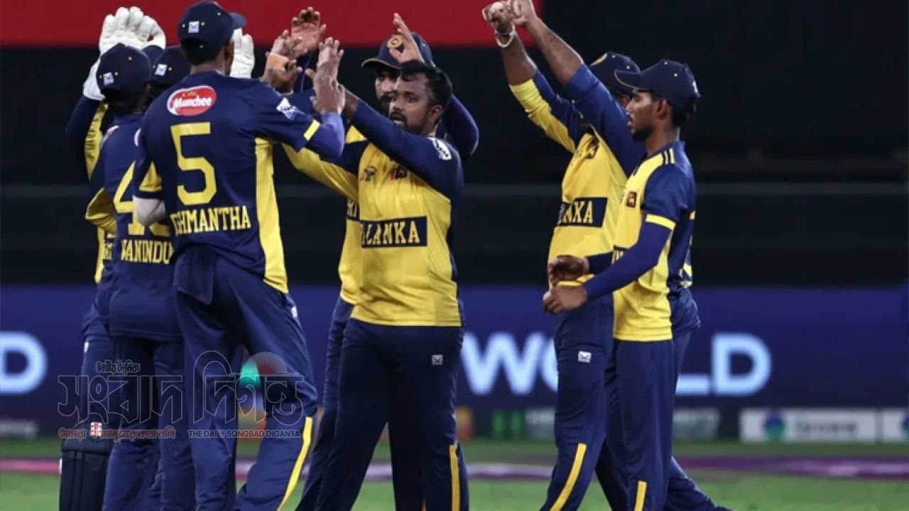 পাকিস্তান সিরিজে শ্রীলঙ্কার টি-টোয়েন্টি দল ঘোষণা