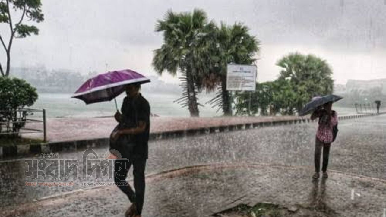 মৌসুমি বায়ুর প্রভাবে ছয় বিভাগে বৃষ্টি-বজ্রবৃষ্টির পূর্বাভাস
