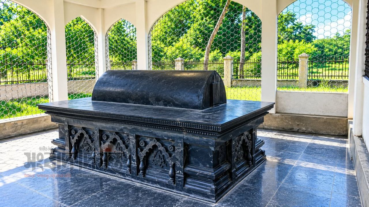 সুলতানি আমলের স্মৃতি বহন করছে সোনারগাঁয়ের গিয়াসউদ্দিন আজম শাহের সমাধি