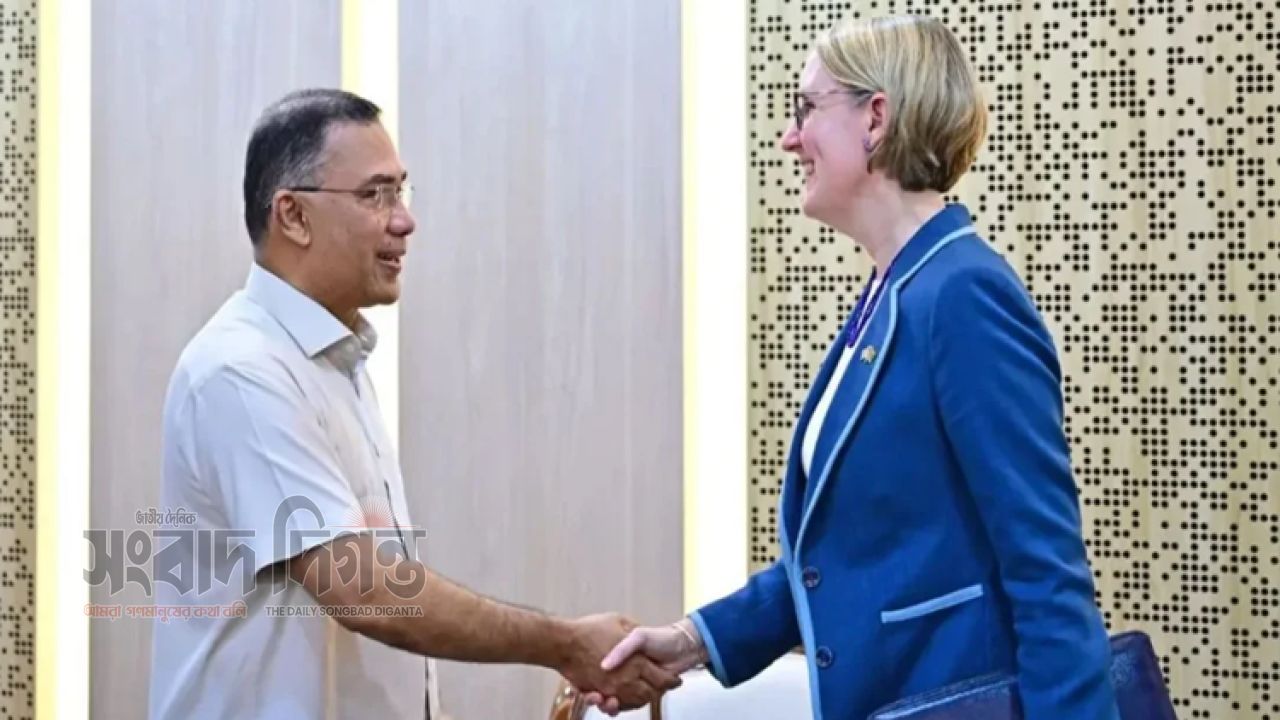 বাংলাদেশ যুক্তরাজ্য সম্পর্ক আরও জোরদারে গুরুত্ব দিলেন তারেক রহমান ও সারাহ কুক