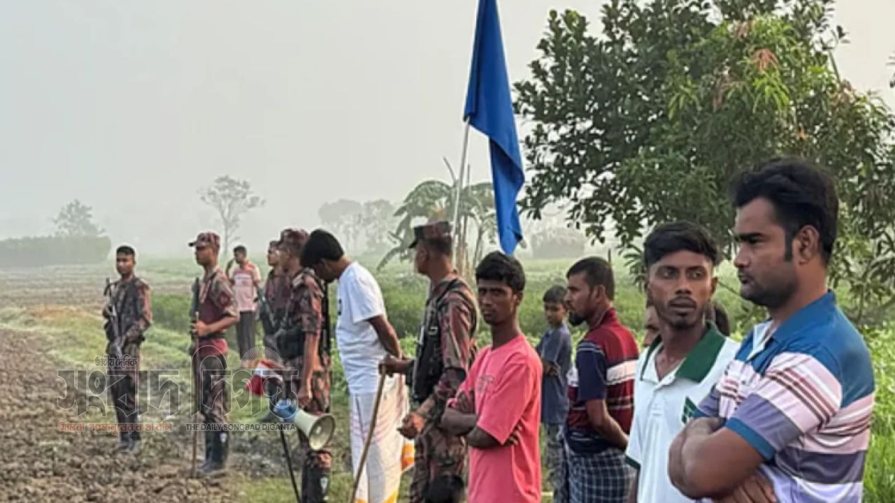 মেহেরপুর ও কুষ্টিয়া সীমান্তে ১০ জনকে পুশ-ইনের চেষ্টা বিএসএফের, বিজিবির বাধায় ব্যর্থ