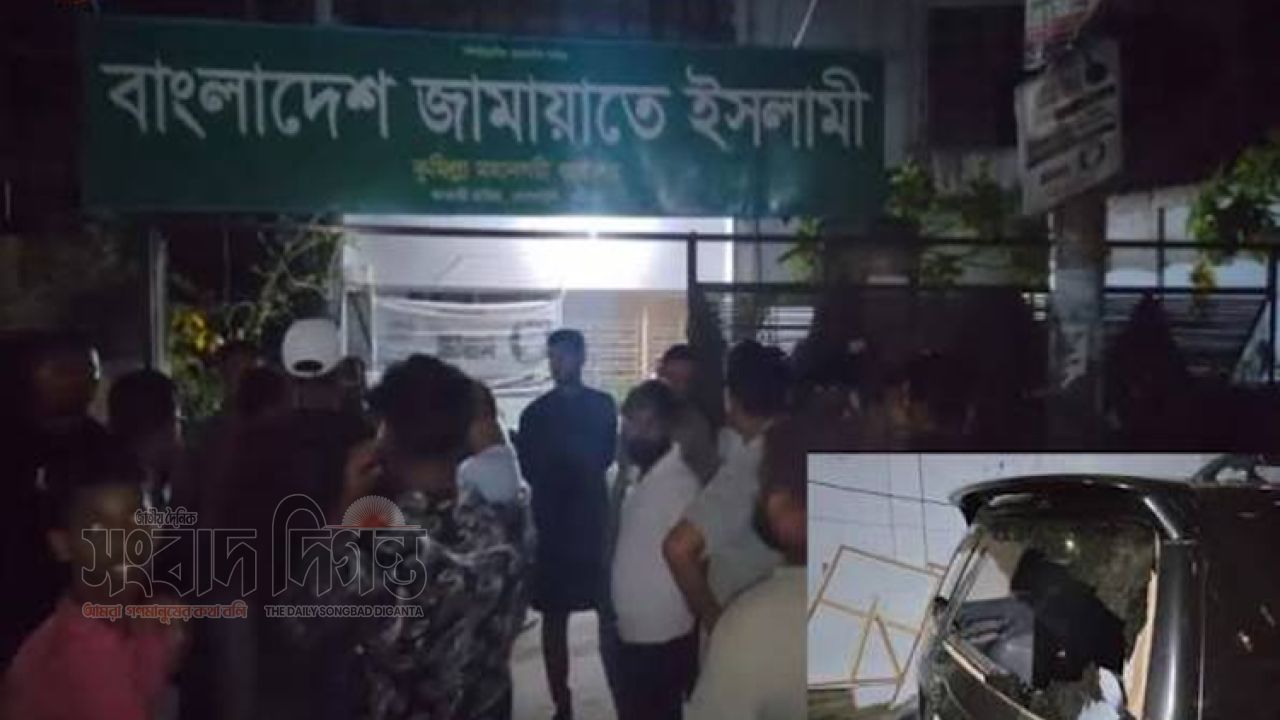 কুমিল্লায় জামায়াতের নেতৃত্ব নিয়ে বিরোধ, গাড়ি ভাঙচুর