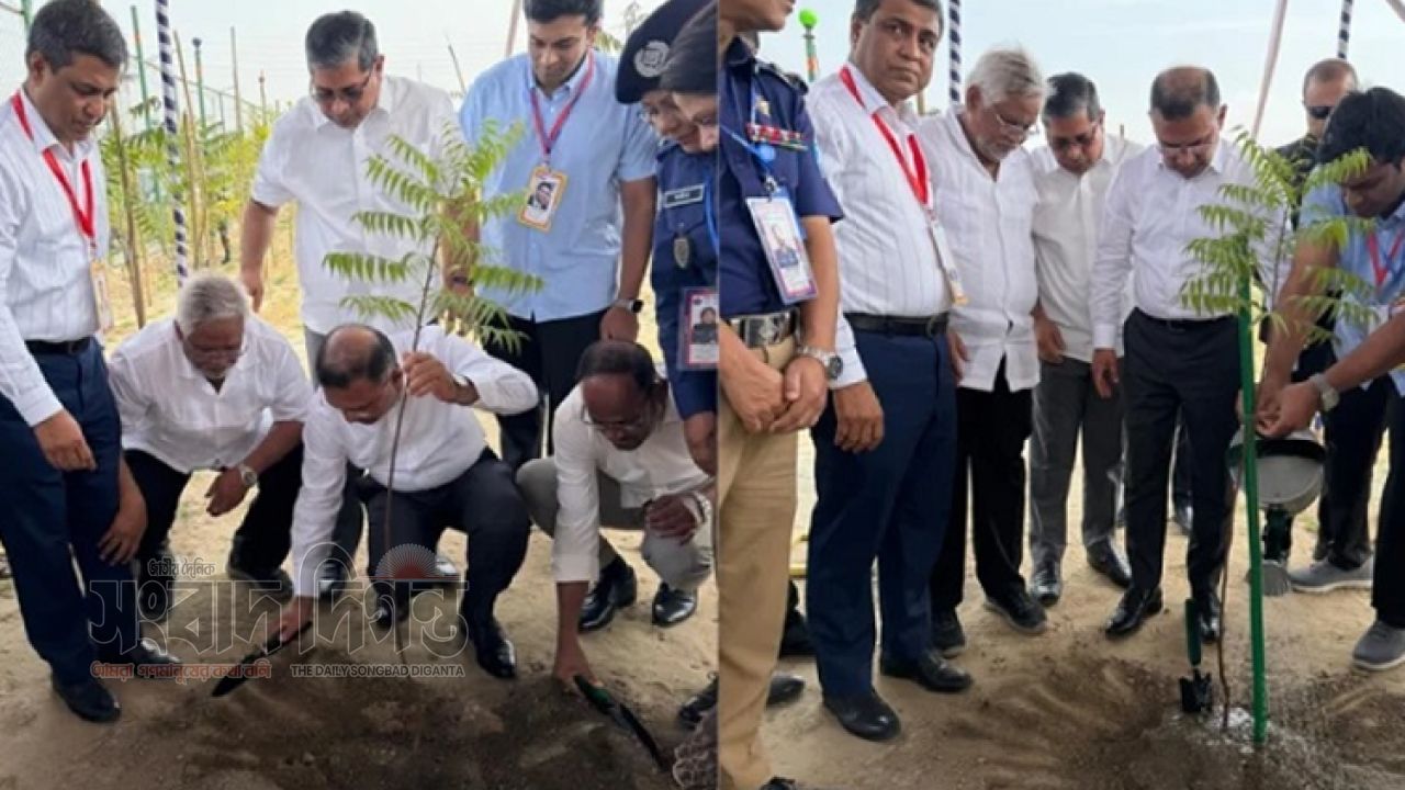 ঢাকা-আরিচা মহাসড়কে সবুজায়ন কর্মসূচির উদ্বোধন প্রধানমন্ত্রীর