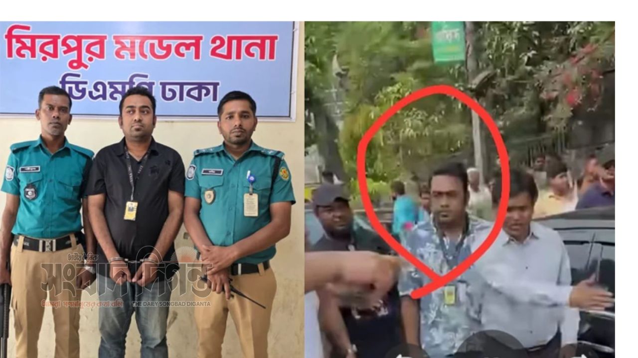 মিরপুরে প্রধানমন্ত্রীকে অনুসরণের অভিযোগে ছাত্রলীগ নেতা গ্রেফতার