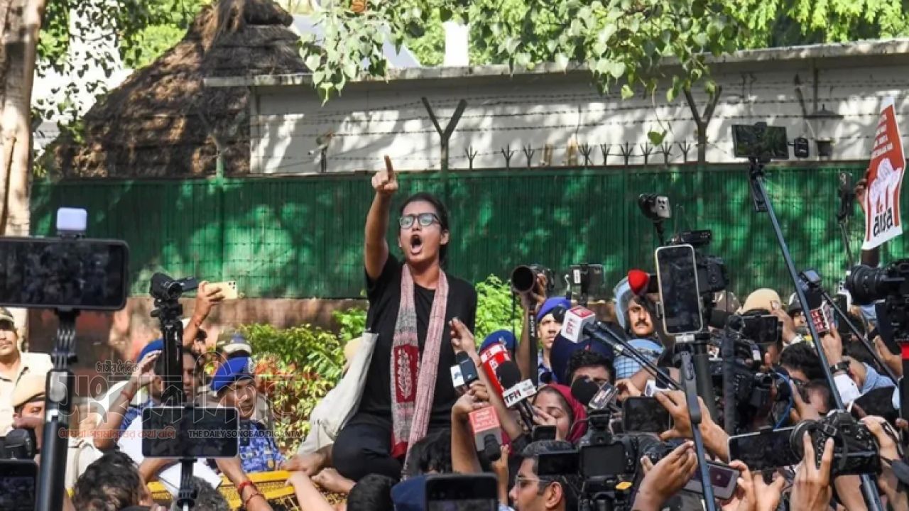 দিল্লি পুলিশের শান্তি মুচলেকায় নেহার অস্বীকৃতি