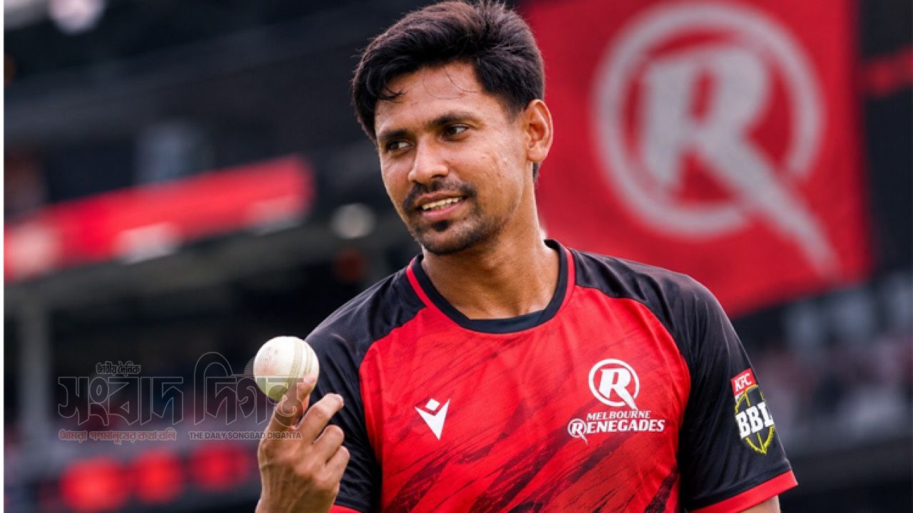 বিগ ব্যাশ লিগে মেলবোর্ন রেনেগেডসের হয়ে খেলবেন পেসার মুস্তাফিজুর রহমান