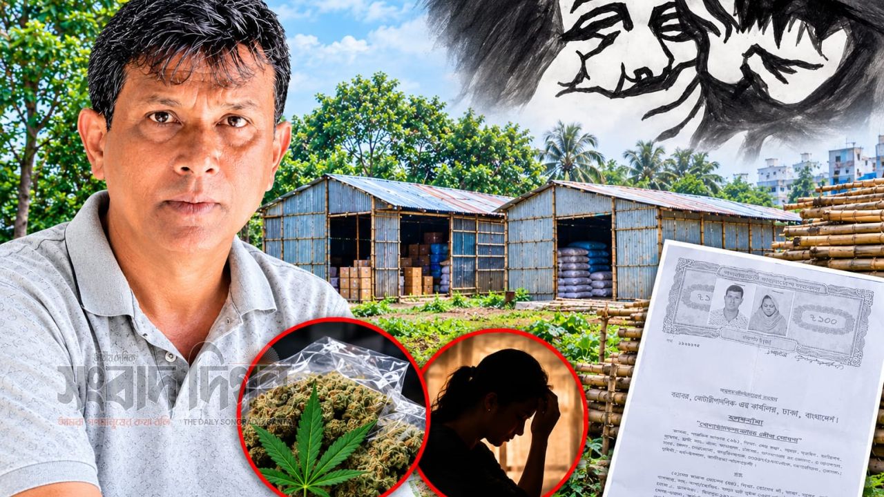 সরকারি জমি দখল ও মাদক বাণিজ্যের অভিযোগ বাঁশ ফারুকের খুঁটির জোর নিয়ে প্রশ্ন