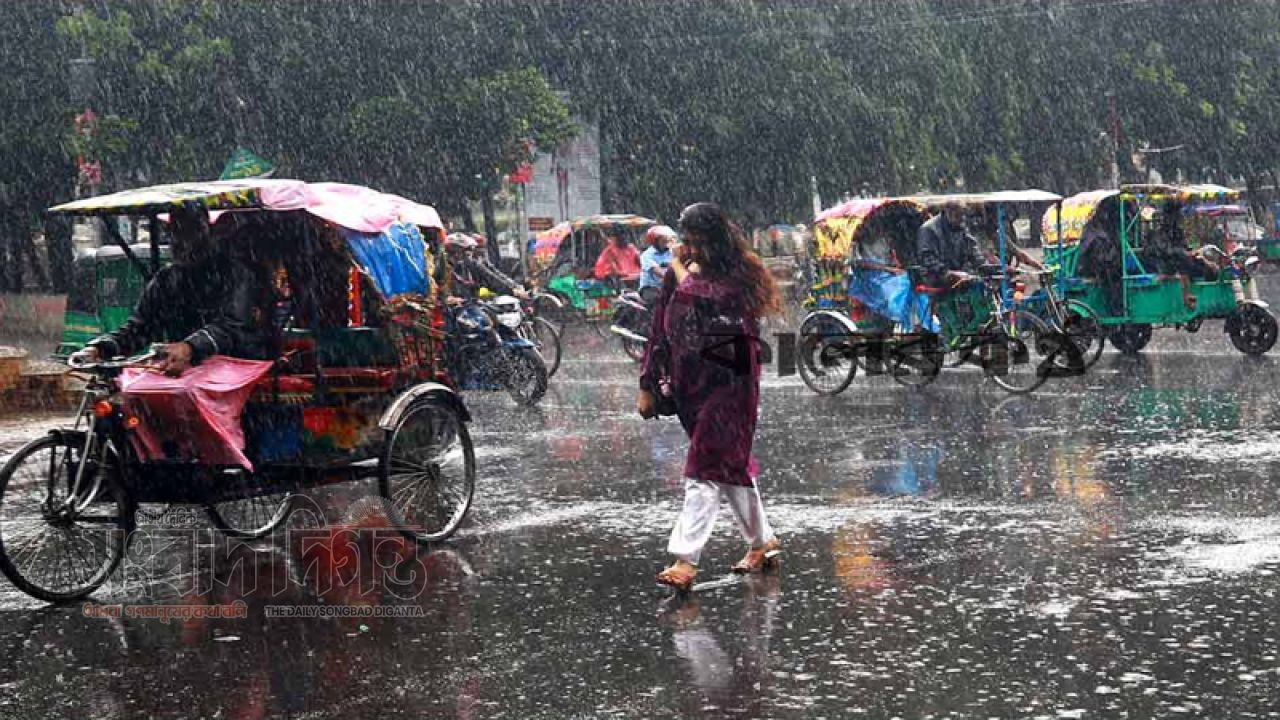 বুধবার থেকে বাড়তে পারে বৃষ্টির প্রবণতা