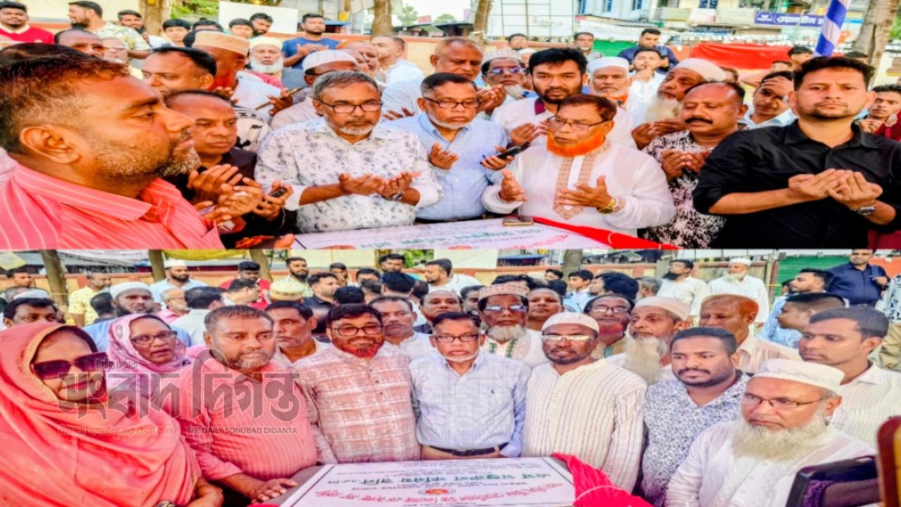 সালনা স্কুলের একাডেমিক ভবনের ভিত্তি প্রস্তর স্থাপন ও শুভ উদ্ধোধন অনুষ্ঠিত